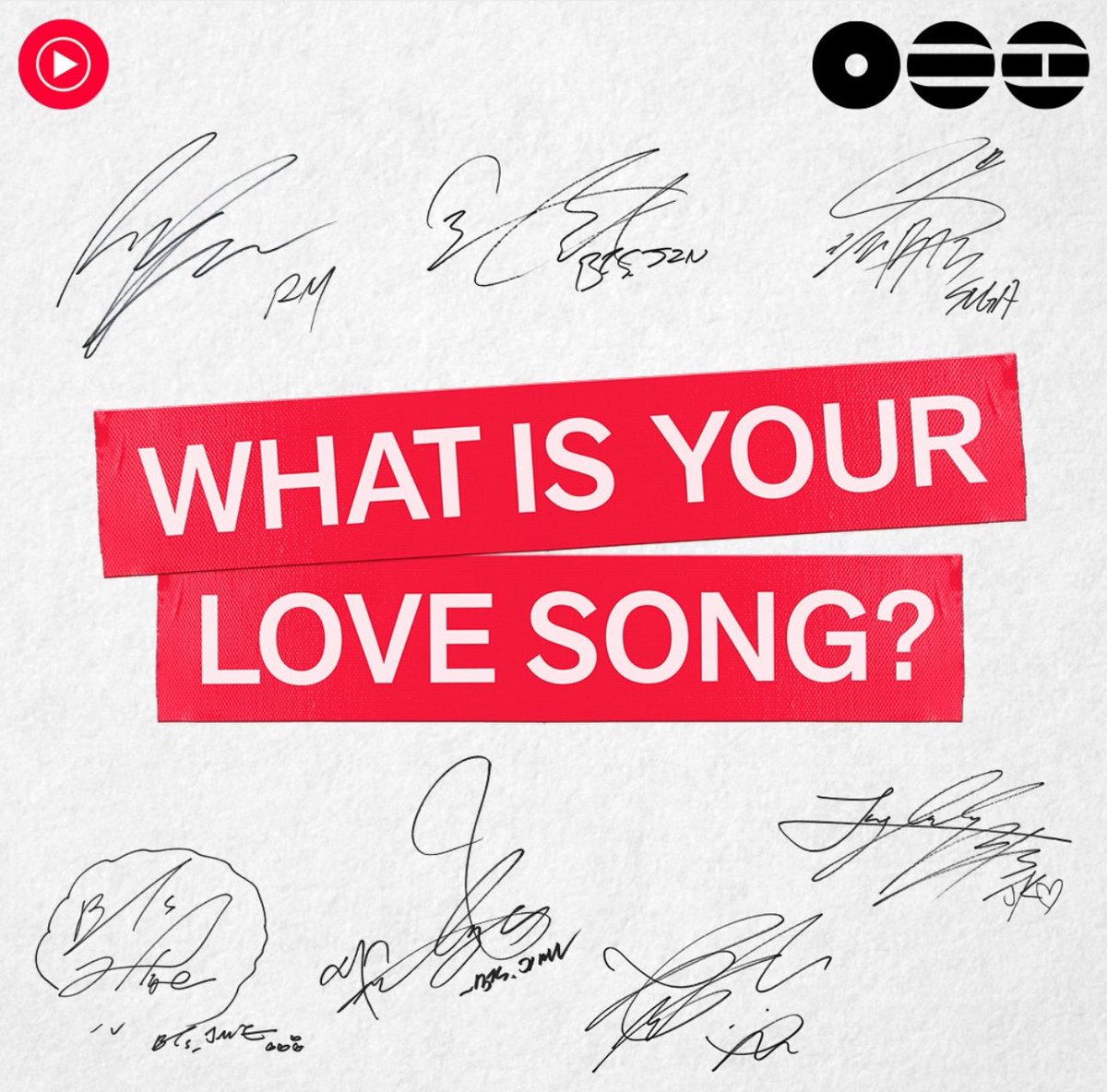 [YouTube Music]
#BTS『Love Song Selections』

🐨#RM 
music.youtube.com/playlist?list=…
🐹#Jin 
music.youtube.com/playlist?list=…
🐱#SUGA 
music.youtube.com/playlist?list=…
🐿#jhope 
music.youtube.com/playlist?list=…
🐥#Jimin 
music.youtube.com/playlist?list=…
🐻#V 
music.youtube.com/playlist?list=…
🐰#JungKook 
music.youtube.com/playlist?list=…