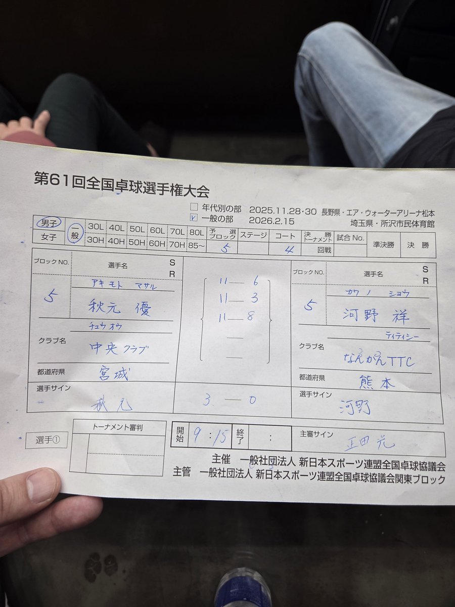 TTC0219's tweet photo. 個人戦、一勝も出来ず終わりました😭
勉強になる部分が多かったですが、それ以上に自分の無力さを痛感しました😭 https://t.co/fLtmod4wNz