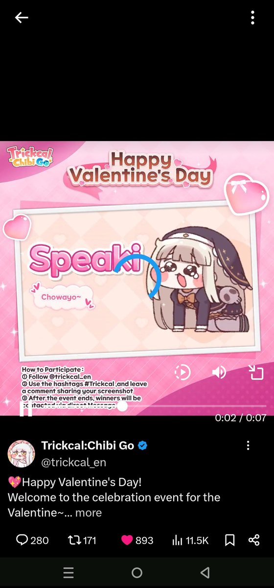 Sepharim29's tweet photo. @trickcal_en #Trickcal  Chowayo~ https://t.co/9SnQVoNQH6