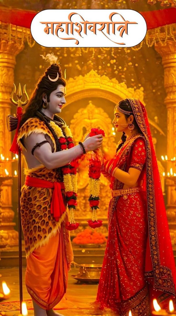 🔱 साक्षी बना प्रेम, आस्था और पवित्र बंधन का मिलन ❤️
जहाँ विश्वास है, वहाँ सदा साथ है…
शिव और शक्ति का ये दिव्य संग, जीवन को पूर्ण बनाता है 🙏✨

आप सभी शिव भक्तों को महाशिवरात्रि की हार्दिक शुभकामनाएं 🙏🙏
#Mahashivratri