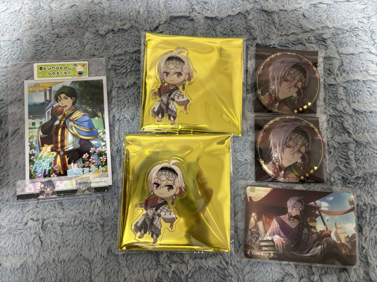 アイナナ 記念日2025 アクスタ 缶バッジ 特典カード 天セット⇔3000円