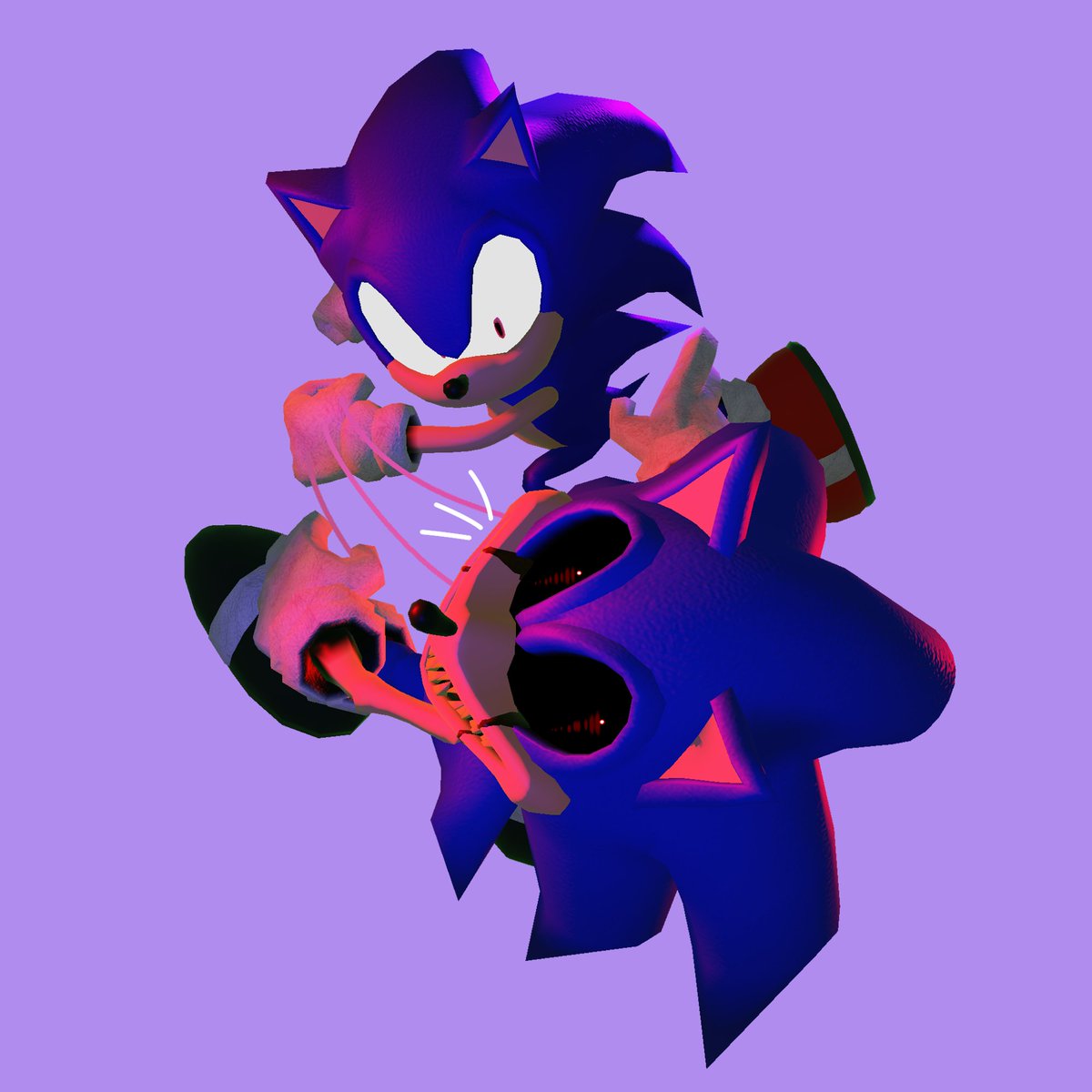 Modern Sonic vs 2011X #EndlessVoidEchoesOn #SonicTheHedgehog #2011X