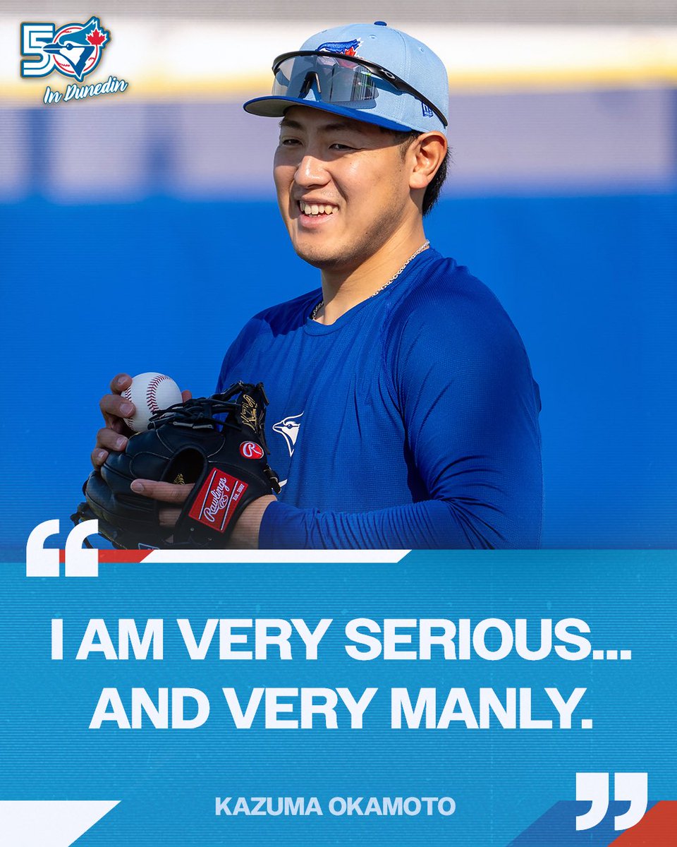 Kaz = Serious and Manly 🤣
和真は真面目で、男らしい!