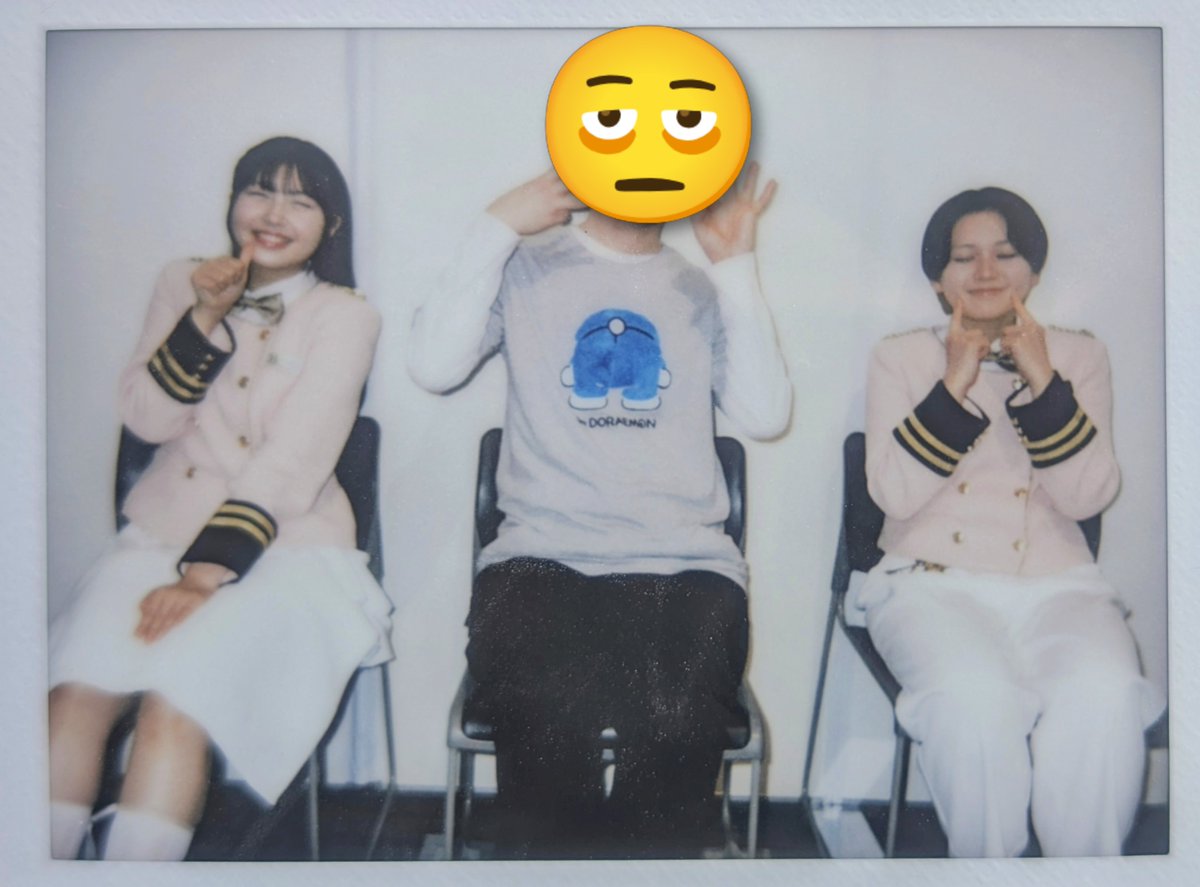 グループチェキ 岡村美波 平井美葉 みいみのみよちゃんとみよちゃん