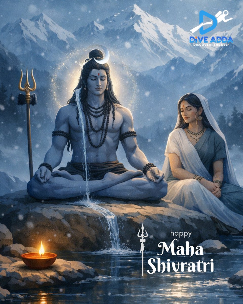 diveaddaindia's tweet photo. Not just a night of fasting…
A night of awakening.
Happy Shivaratri.

#mahashivaratri #omnahamshivaya https://t.co/fmGij4P8cx