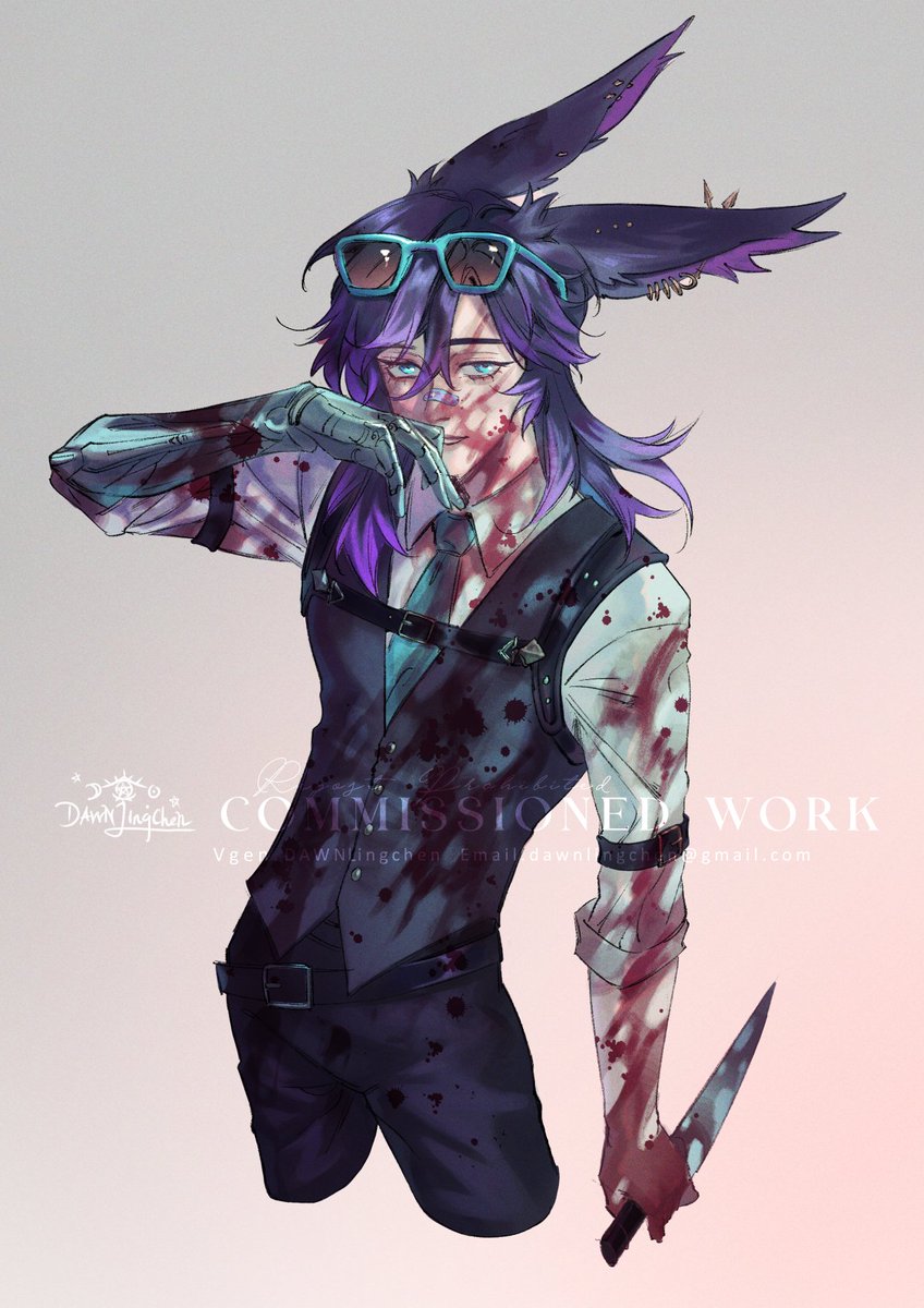 Semi flat color commission for haru! #vgen #vgencomm #ffxiv