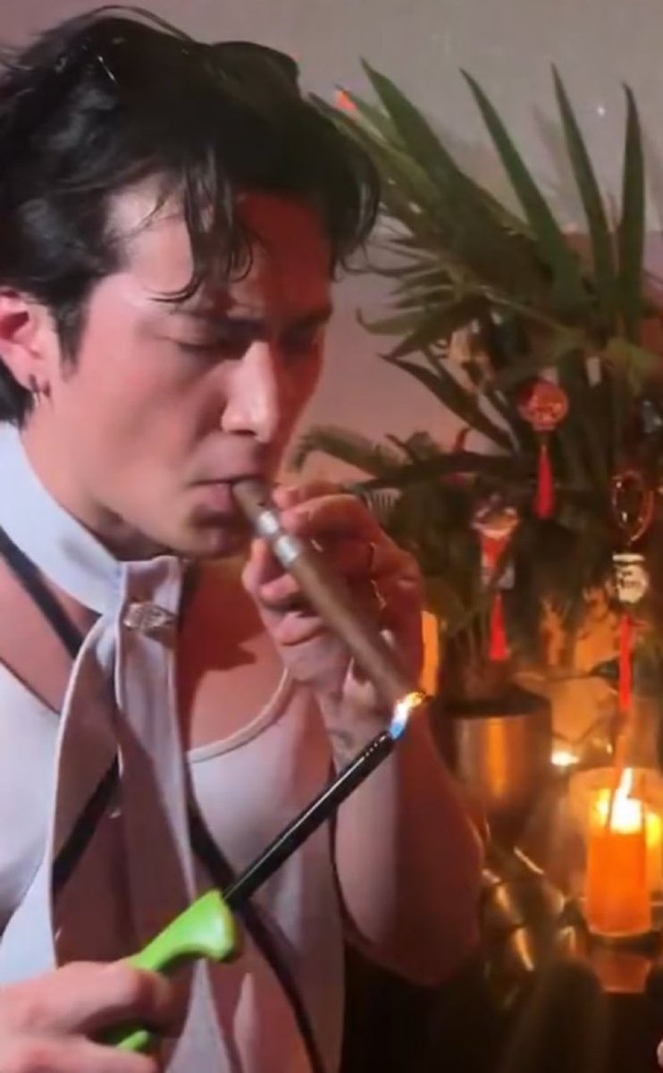 he’s actually me as fuck i hate small lighters bc they burn my fingers