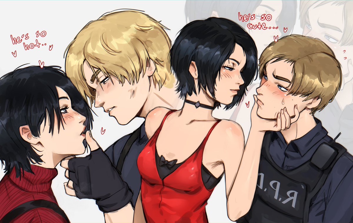 tortolitos day #ResidentEvil #AdaWong #LeonKennedy