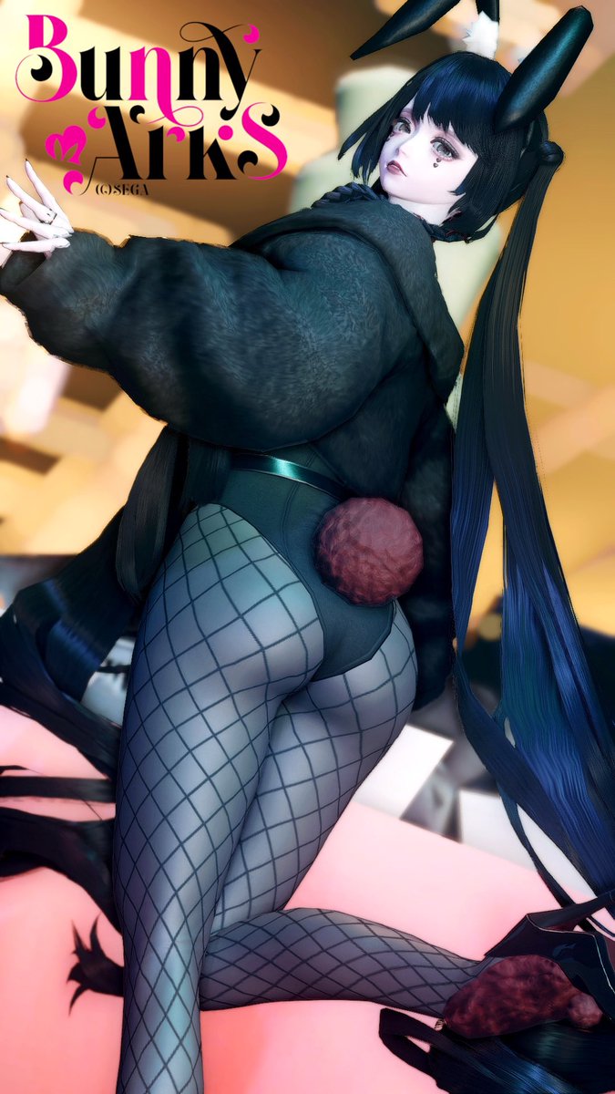 #PSO2NGS_S︎S #ma7ロゴ #ngsT2顔 
#メンテの日じゃないけどssを貼る 

お昼あげ🍴🌞

朝SSの別Ｖｅｒ．
やはりバニーは後ろから撮るのいいよね🍑