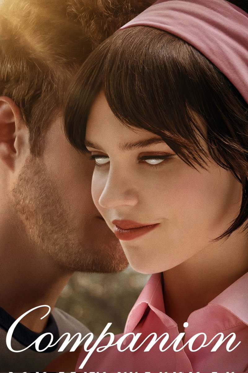 Just wrapped up a rewatch of Companion, I think I loved it more the 2nd time around. Sophie Thatcher is brilliant, Jack Quaid is always good in whatever role you put him in too. 2025 really was a great year for original horror stories in hindsight