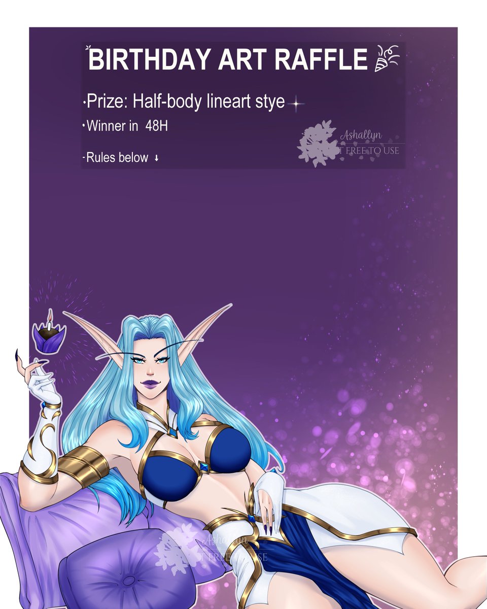 🎉 BIRTHDAY ART RAFFLE 🎉

I’m celebrating my birthday with a halfbody lineart raffle 💛✨

How to enter:
🌸 Follow
🌸 RT
🌸(optional) Tag a friend <3

Winner in 48h!
Extra details in the thread ⬇️