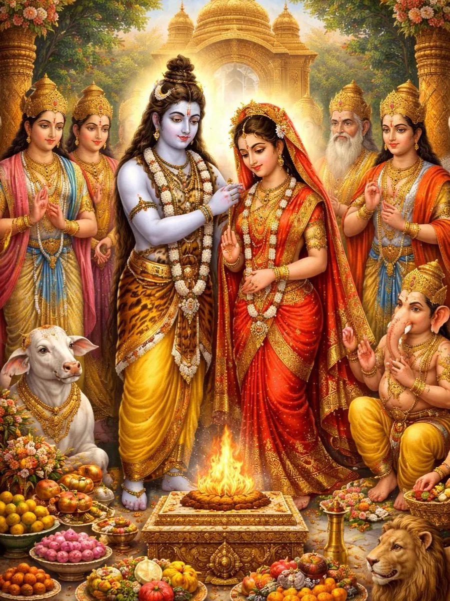 #हर_हर_महादेव🙏🚩

साक्षी बना प्रेम, आस्था और पवित्र बंधन का मिलन जहाँ विश्वास है वहाँ सदा साथ है…

शिव और शक्ति का ये दिव्य संग
जीवन को पूर्ण बनाता है।🙏

शिव विवाह की हार्दिक शुभकामनाएं।🙏
#महाशिवरात्रि