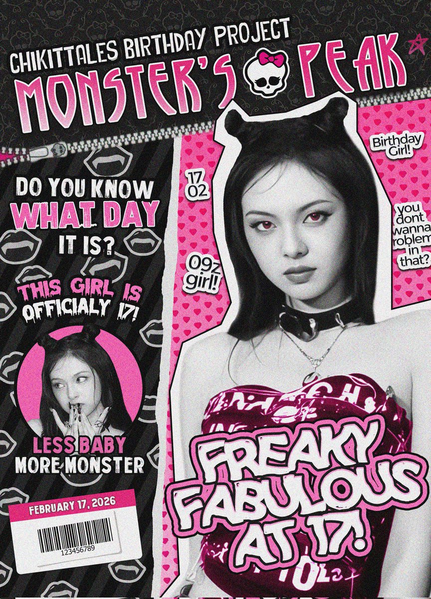 ᅠ
ʚ🖤ɞ As grace sharpens and shadows roar, innocence fades awakens within a shifting form. In the 17th chapter, a new path is carved toward 𝗠𝗼𝗻𝘀𝘁𝗲𝗿’𝘀 𝗣𝗲𝗮𝗸, carried forward by the spirit of 𝗟𝗲𝘀𝘀 𝗕𝗮𝗯𝘆, 𝗠𝗼𝗿𝗲 𝗠𝗼𝗻𝘀𝘁𝗲𝗿⚡
ᅠ