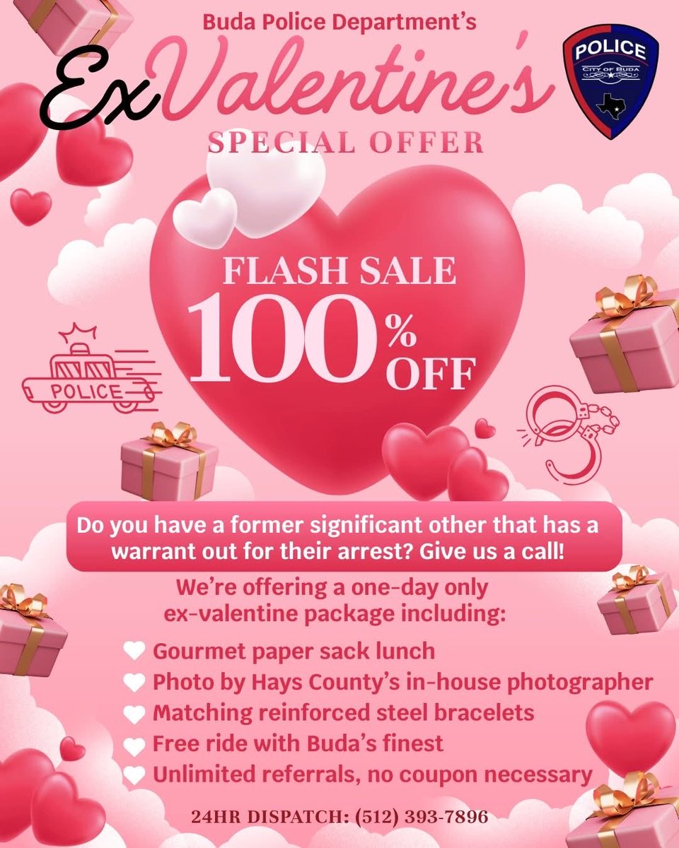 💔 Happy Ex-Valentine's Day 💔

Don't miss out on this special offer!