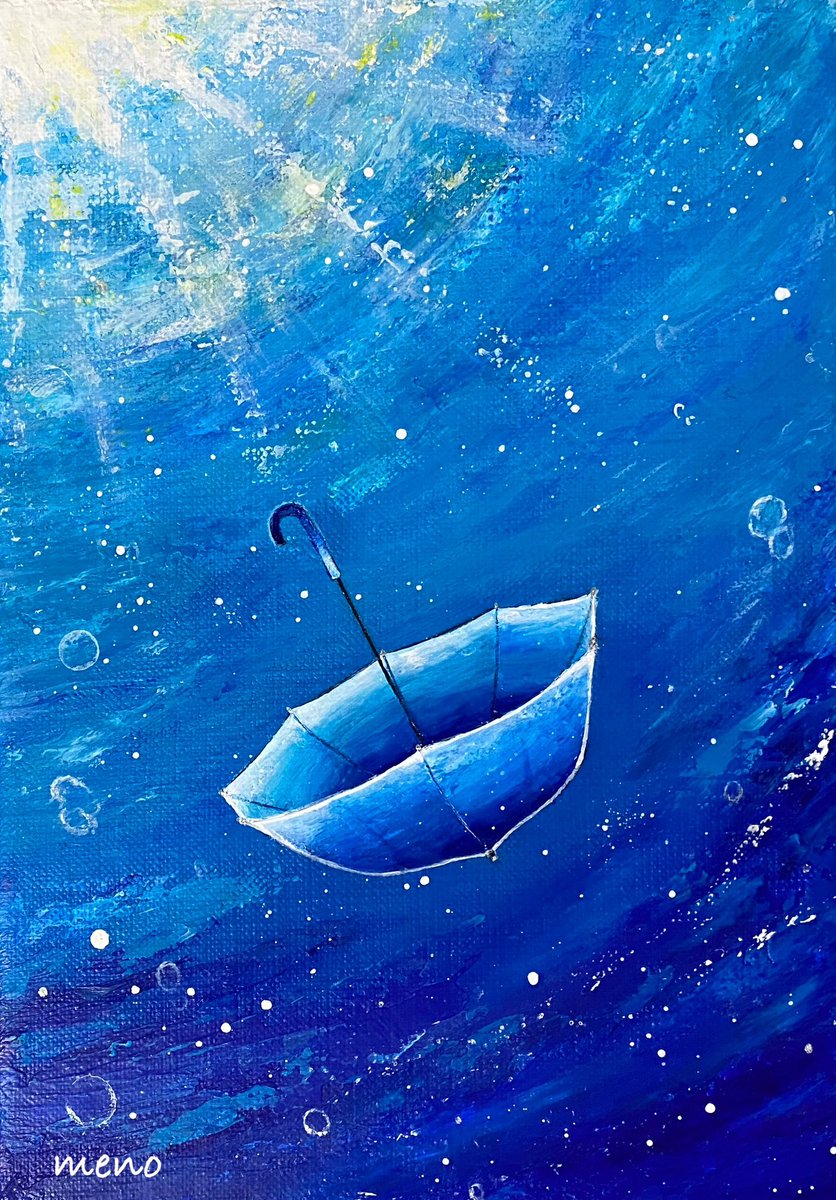 After the rain
—長い雨の後で—

雨の降らない海の中に光の雨が降り注ぐ

#絵描きさんと繋がりたい
#絵柄が好みって人にフォローされたい
#illust
#アナログ

bungeigarou.official.ec/items/135304930