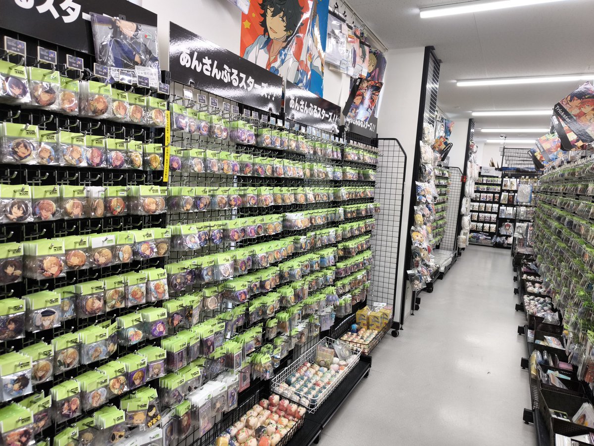 コーナー紹介】あんスタ 当店ではイベコレ、コレ缶等の缶バッジは勿論