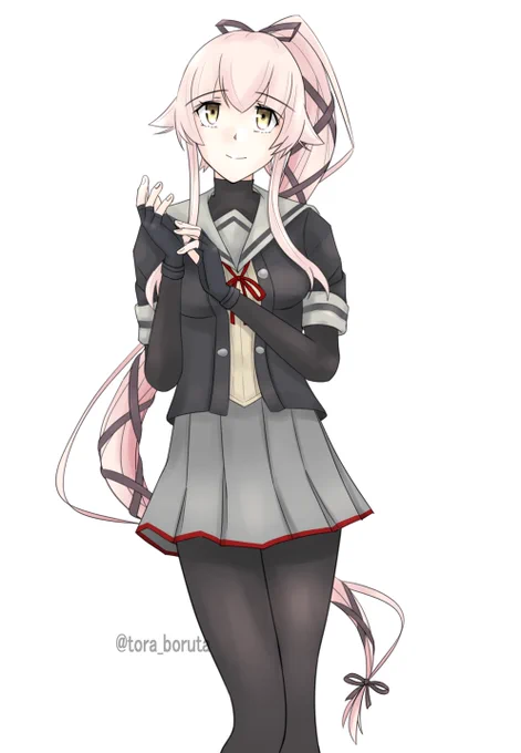 進水日おめでとう由良さん! #艦これ #由良