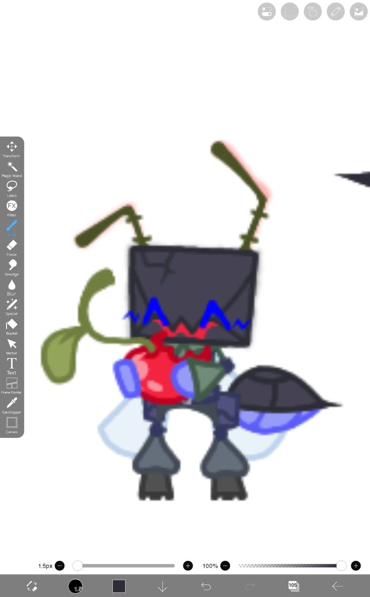 Rexter redesign (ye he's a bug now)
#wip