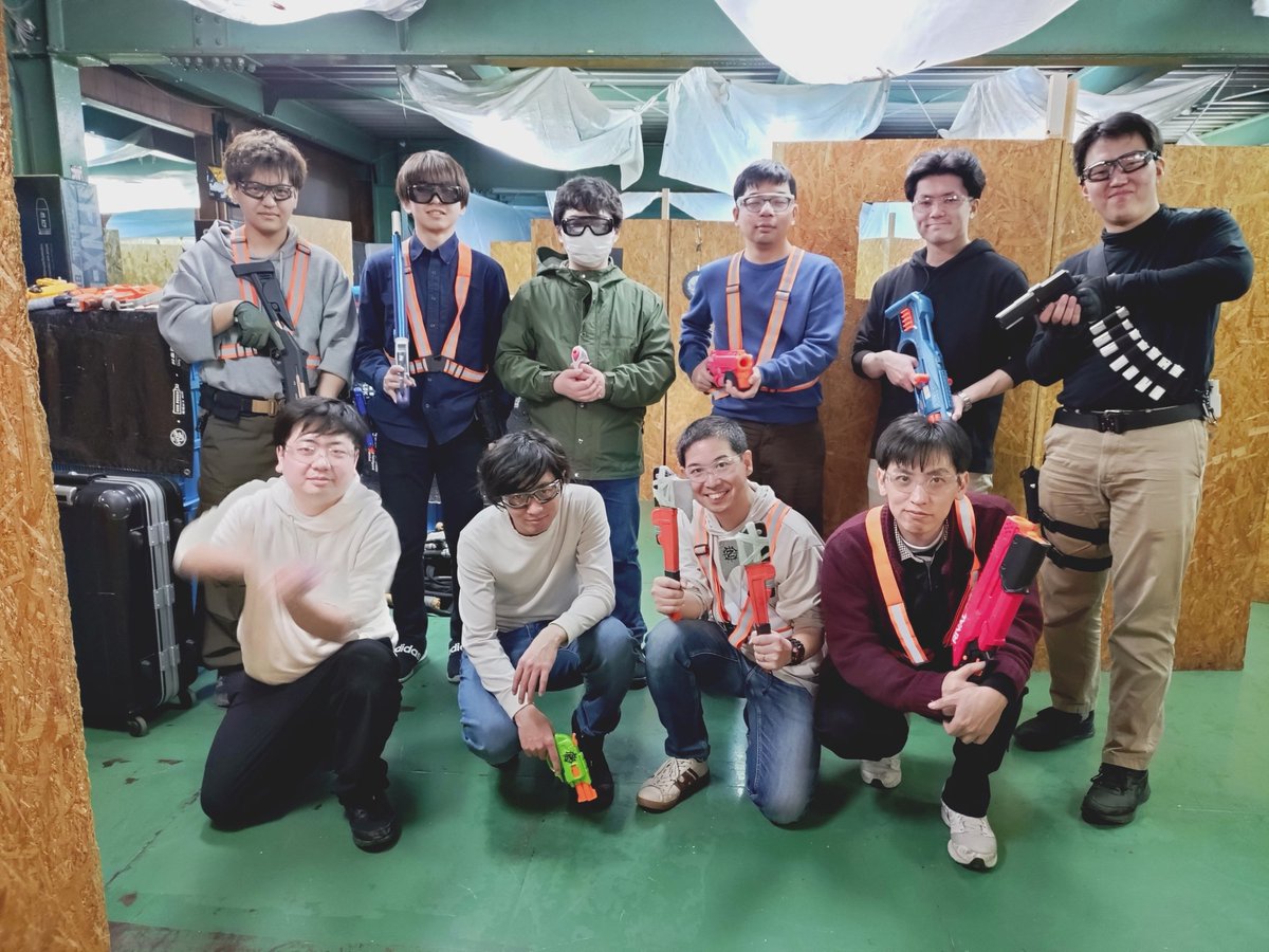 昨日2/14（土）の昼間は
スポーツシューティングサークル様の貸切でした😊

長年にわたりご利用頂いてます😊

毎回和気あいあい楽しいゲーム会です✨️

いつもありがとうございます✨️
また次回お待ちしております🙇