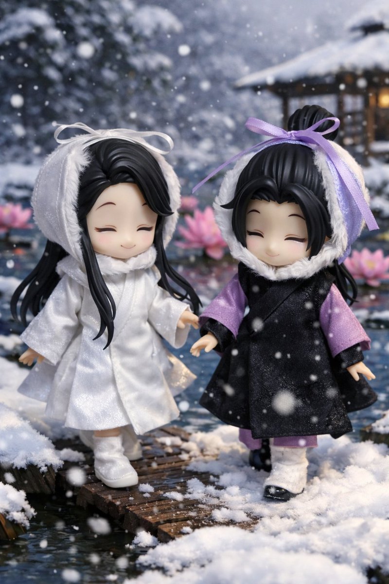 볼끼산거 어제 씌워줌😘
아잇 너무귀엽자나!!!!🤣🤣
연출샷도 하나😆
#OB11 #마도조사 #魔道祖师 
#MDZS #희신강징 #xicheng 
#曦澄