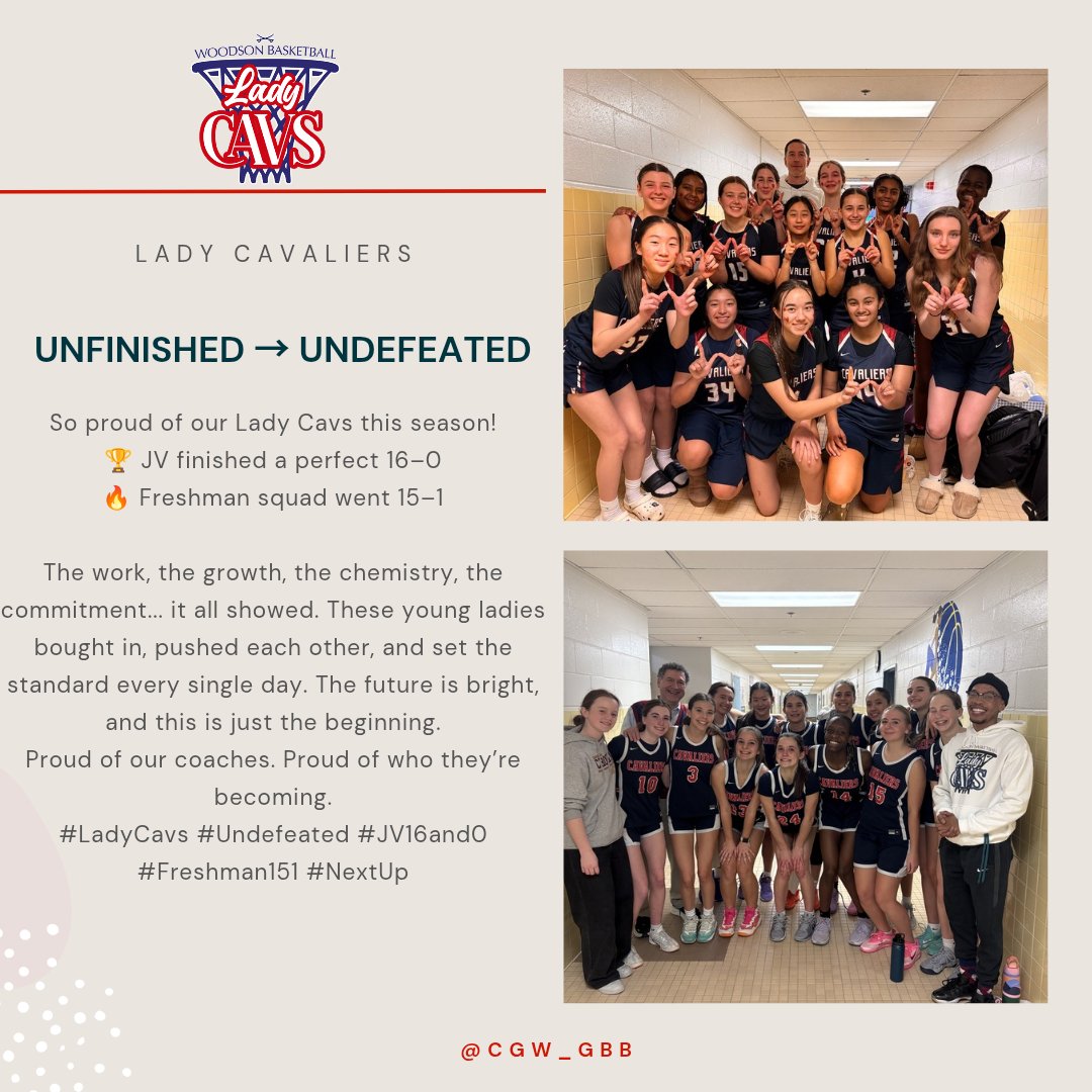 Official Woodson Girls Basketball tweet media