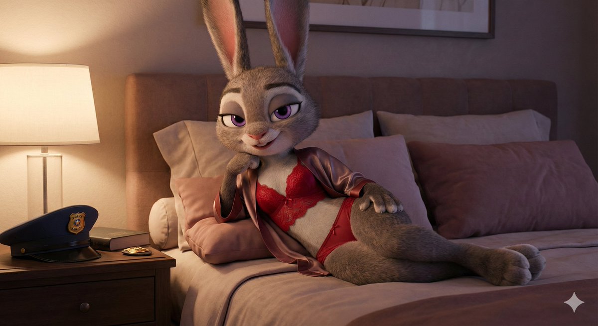 Lewd_Otter_'s tweet photo. "Happy Valentine's day" from our dear Judy Hopps. https://t.co/ggZumSXBxh