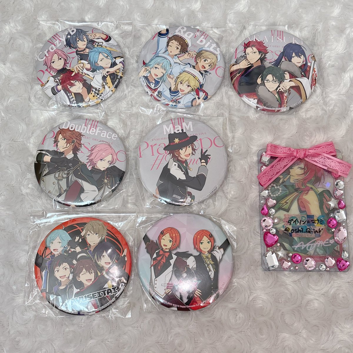 あんスタ 交換 スタライ 9th アニメイト 特典 缶バッジ 譲)fine クレビ