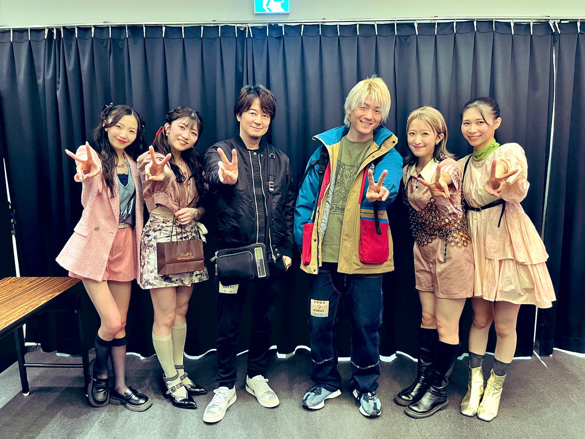 【東京女子流】さんのライブにお邪魔してきました🎤
（G-nationにて #新井ひとみ さんが歌唱してくれたご縁で）

バレンタインライブだったのでスイートな曲が多く、可愛いの洪水でしたわ
💝😌
3月の解散まで突っ走って頂きたい