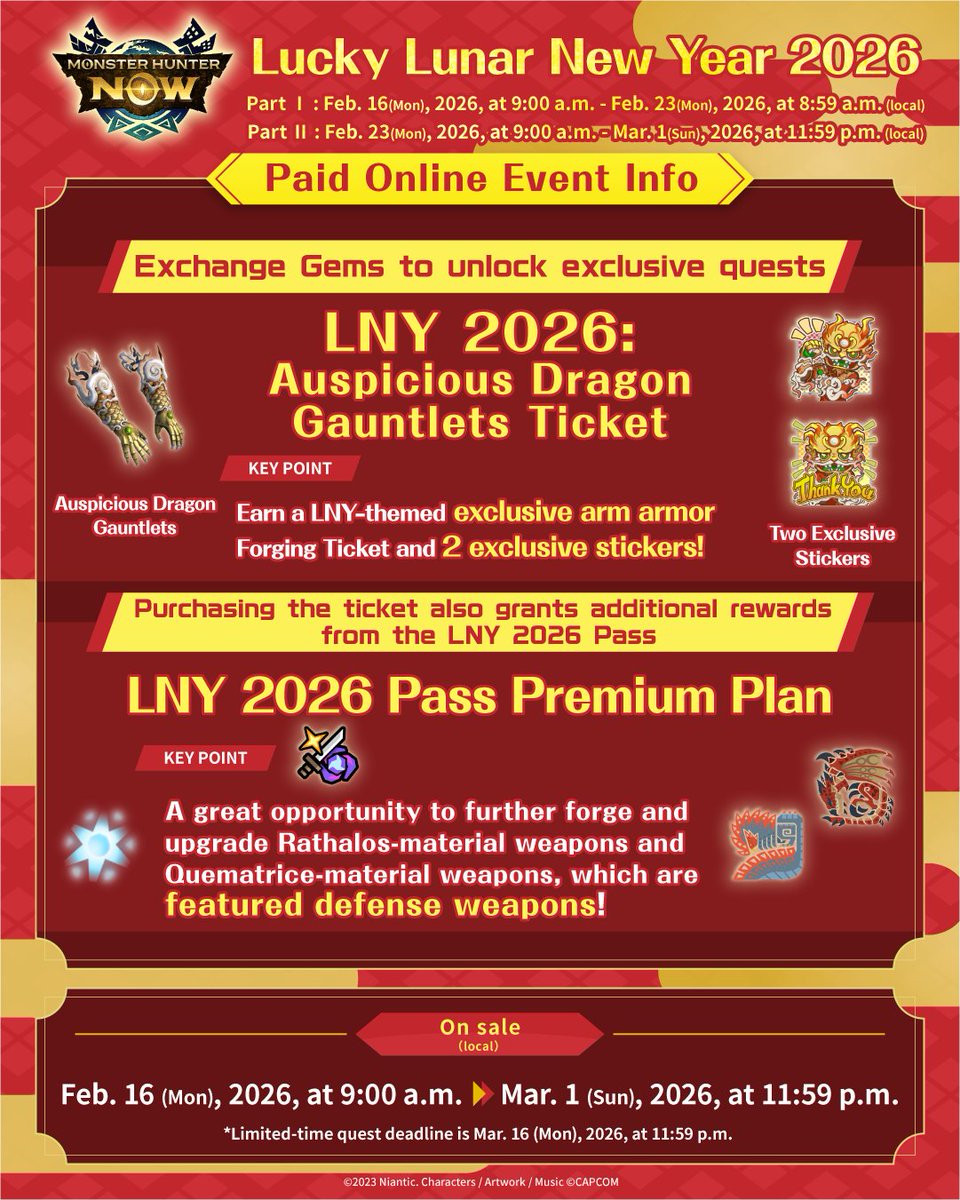 Monster Hunter Now tweet media