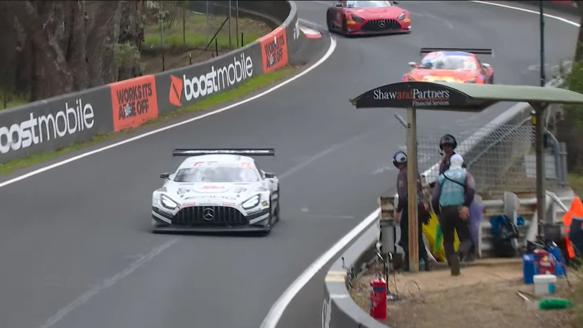 There were double yellow flags right next to the spun Tsunami Porsche, but there were no yellow flags at the marshal post just before the incident. Jordan Pepper explained he saw a mix of green and yellow flags, but slowed down after a call on the team radio.

#IGTC #B12hr
