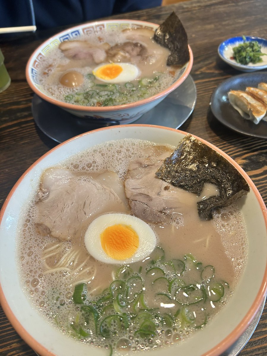 久留米寄り道して大砲ラーメン食べてきたよ🍜