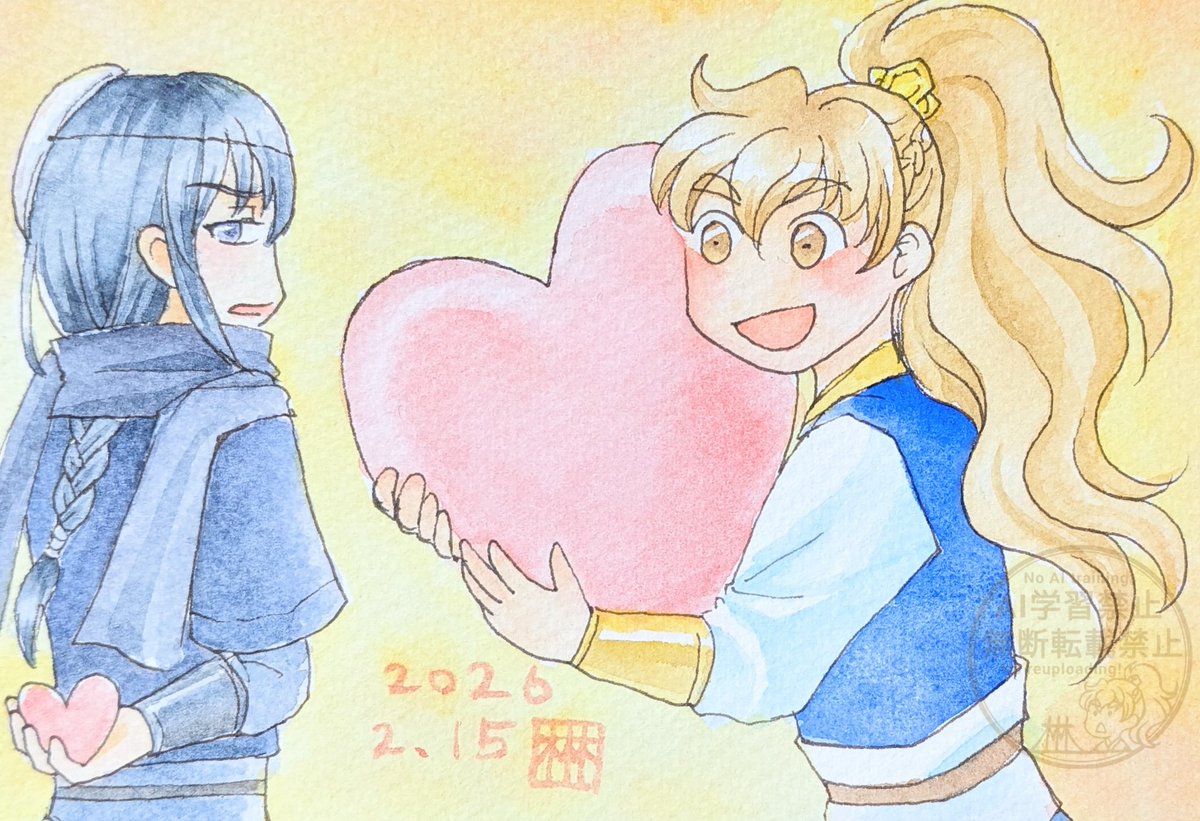 #权引　#権引
Happy Valentine!（遅刻）