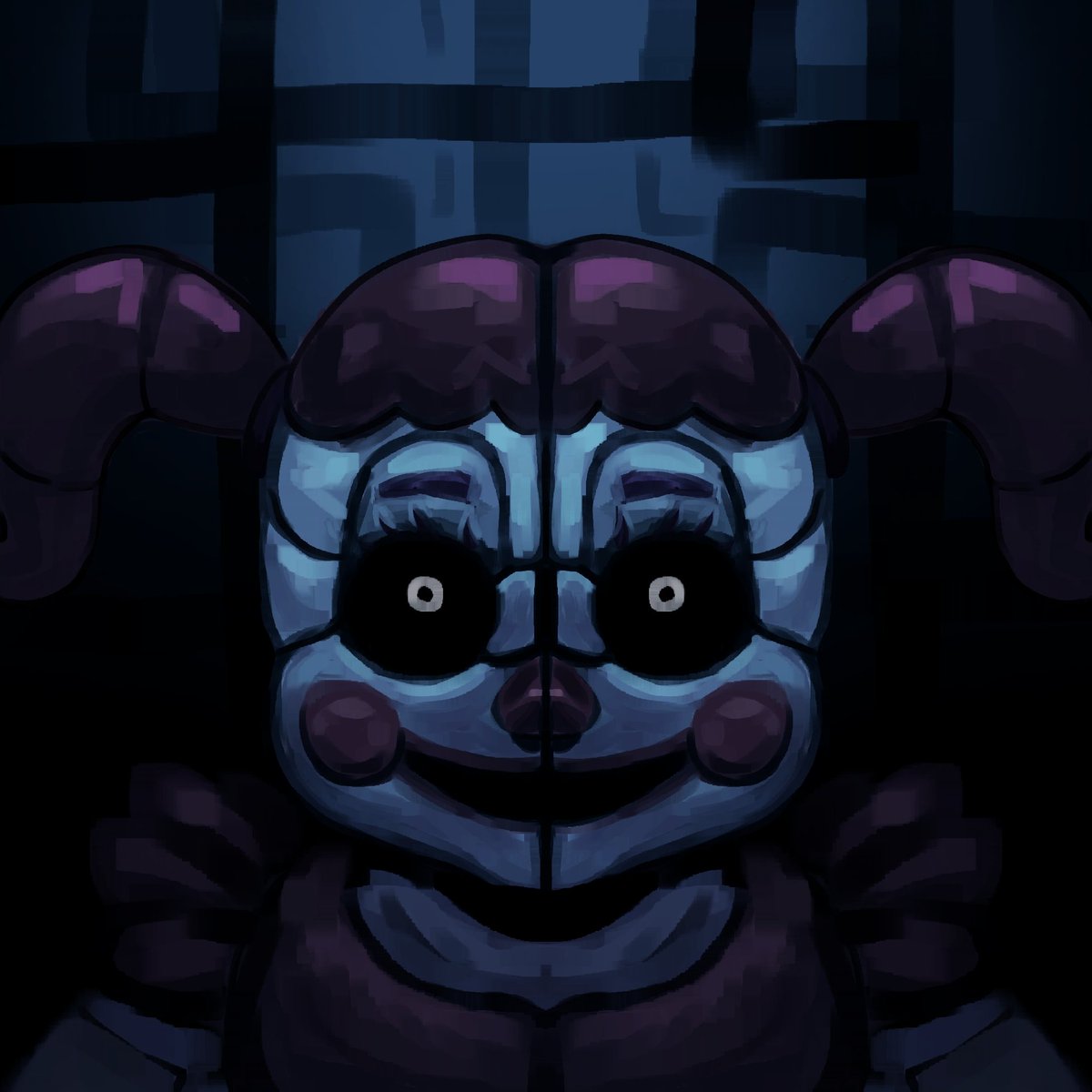 -She can dance, she can sing! She has a built-in helium tank to fill balloons with her fingertips. She takes song requests. She can even serve ice cream. 

-W.AFTON

#FNAF #fnafsisterlocation #fnafsl #digitalart #circusbaby #elizabethafton #fnaffanart #funtime