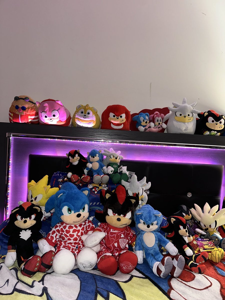 QueenMystwalker's tweet photo. Happy Valentine’s Day!! Sonic and Shadow have a much better love life than me! All hail sonadow!! 🖤💙 https://t.co/fZe9yVuDKH