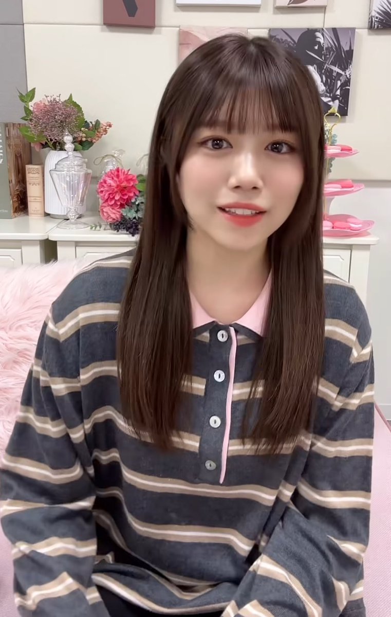 🤍#櫻坂46 #武元唯衣 ちゃん着用 💭#chukegram □ ZARA ストライプ柄