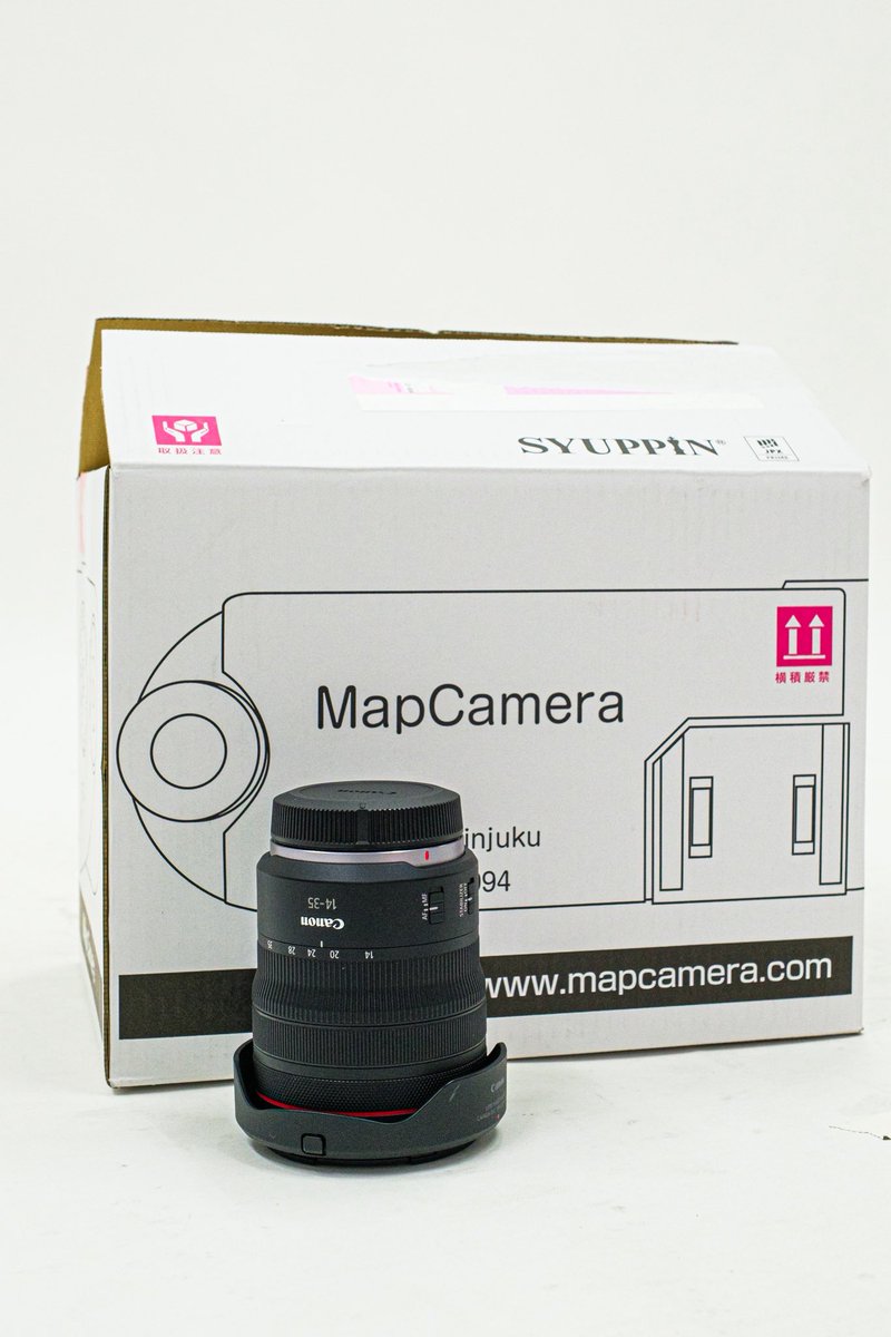 RF14-35 F4 L
が来ました。

#マップカメラクオリティ #PR <a href="/mapcamera/">カメラ専門店 マップカメラ【公式】</a>より