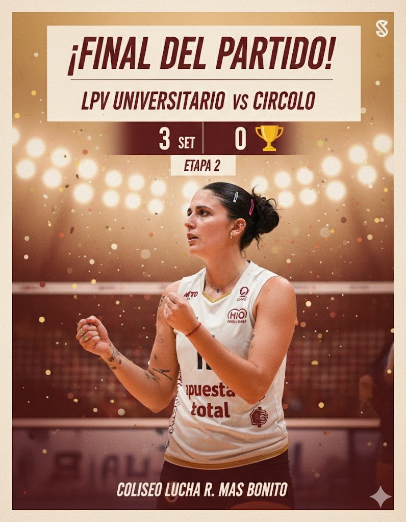 𝗠𝗨𝗬 𝗕𝗜𝗘𝗡 𝗚𝗔𝗡𝗔𝗗𝗢 𝗠𝗜𝗦 𝗣𝗨𝗠𝗔𝗦👏🏻👏🏻💛🦁

Bien mis  chicas hay que ser más agresivas en el ataque.

*Sets:
✅ 25 - 15
✅ 25 - 19
✅ 25 - 18

#VoleyCrema