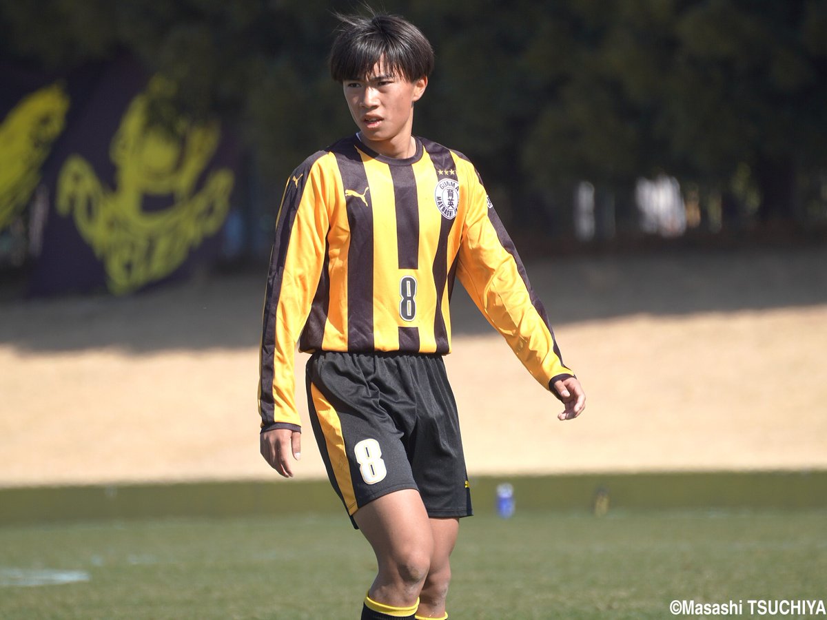 MOM5409]前橋育英MF木下遙(2年)_「華麗なシャペウからのループ」で沈め