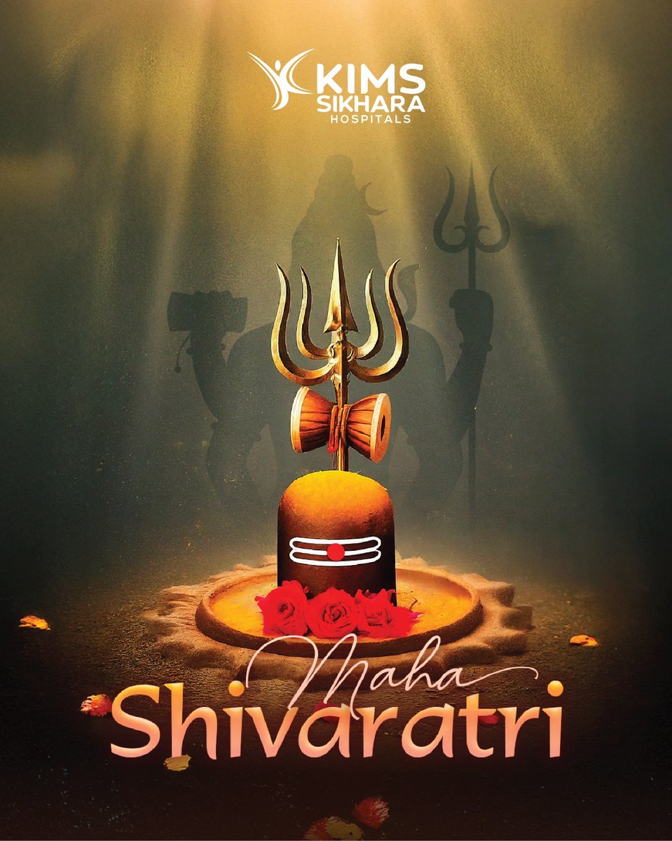 KimsSikhara's tweet image. Happy Shivaratri! 

#KIMS #KIMSSikhara