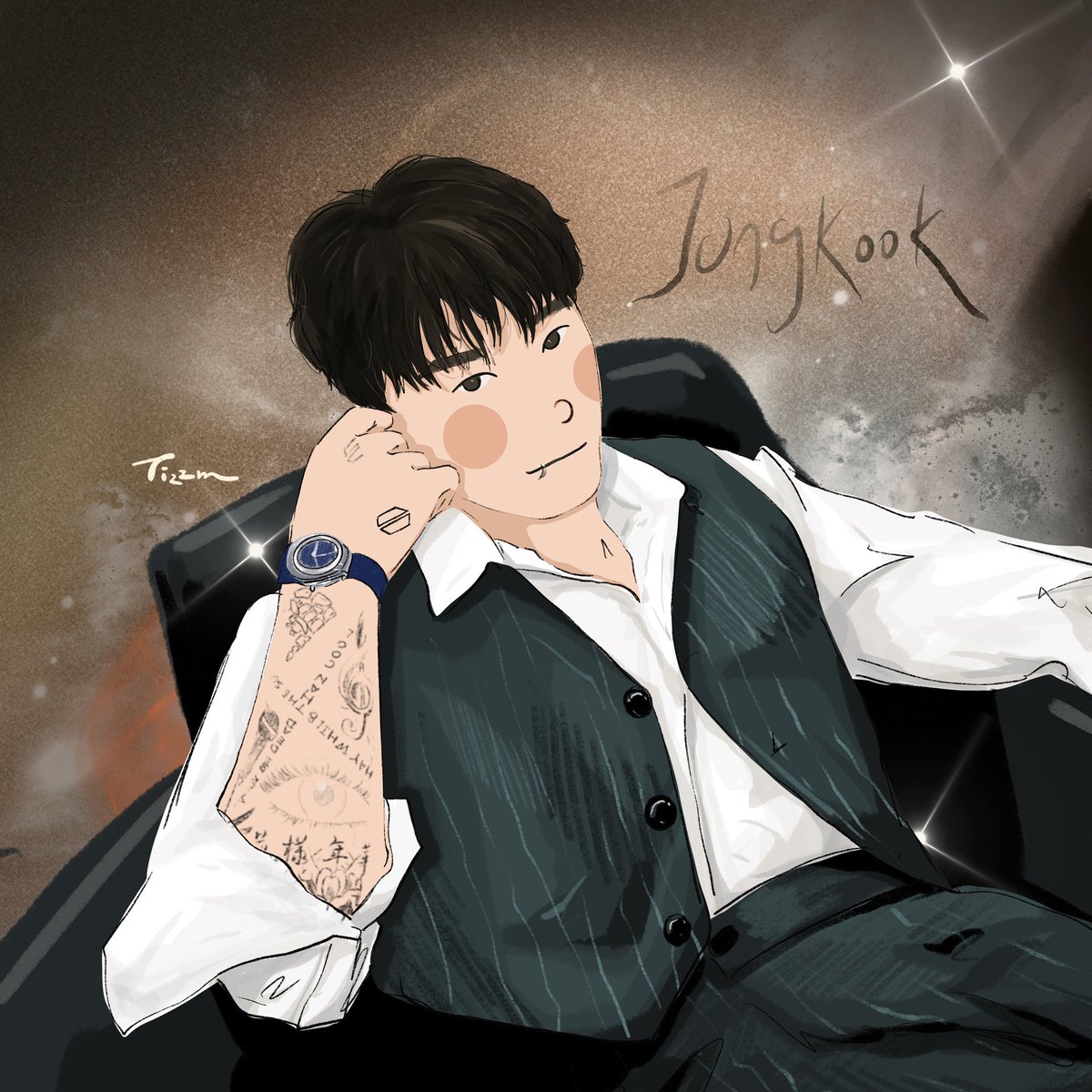 BTS IS BACK 💘👑 #btsfanart #jungkook