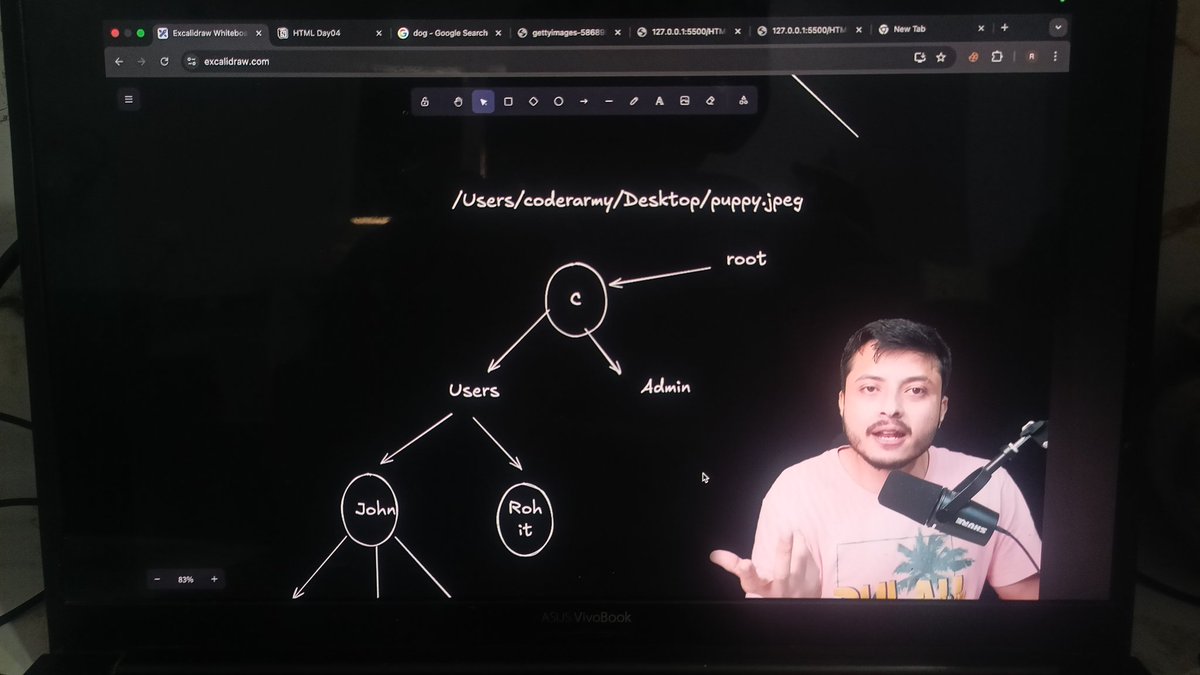 VivekYadav161's tweet image. Day 3 of my web development journey 🚀

Today I learned the difference between relative and absolute paths, and how to use div to structure a webpage. Slowly building strong basics and enjoying the process 💻✨

#WebDevelopment #LearningInPubli
#coderArmy