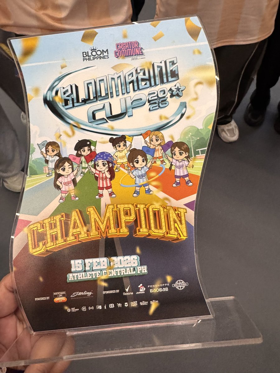 HUWAHHHHH CHAMPION!!!! CONGRATS AGWENGERS!!!! 🏆🥇