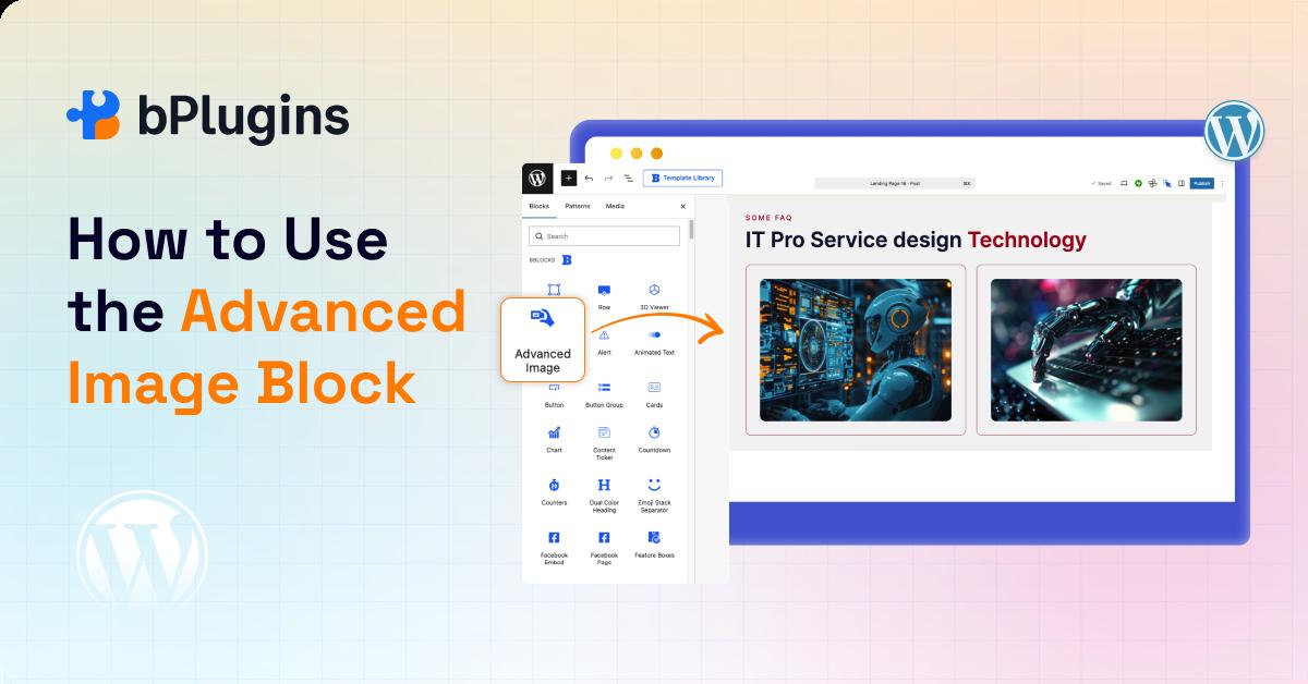 b_plugins's tweet photo. WordPress images looking basic?

The Advanced Image block gives you pro-level styling without code:
Shadows &amp; overlays
Responsive controls
Hover effects
Border customization

Complete guide on how to use it: https://t.co/ryJT1SCGvC

#bBlocks #AdvancedImageBlock https://t.co/MQTD6RX4GT