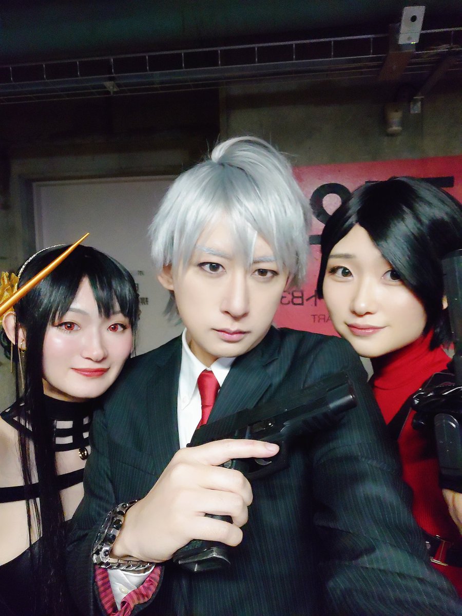 コスプレ

バイオハザード  エイダ・ウォン（<a href="/Ezotanuki_11/">わたぬき🍃13 a!</a> ）
怪異症候群  氷室等（<a href="/KSK_Photo7/">🍎けーすけ📷Photo🎃</a> ）
SPYFAMILY  ヨルフォージャー

夜アコに強そうな3人が集まった！💪💪💪

#アコスタ池袋