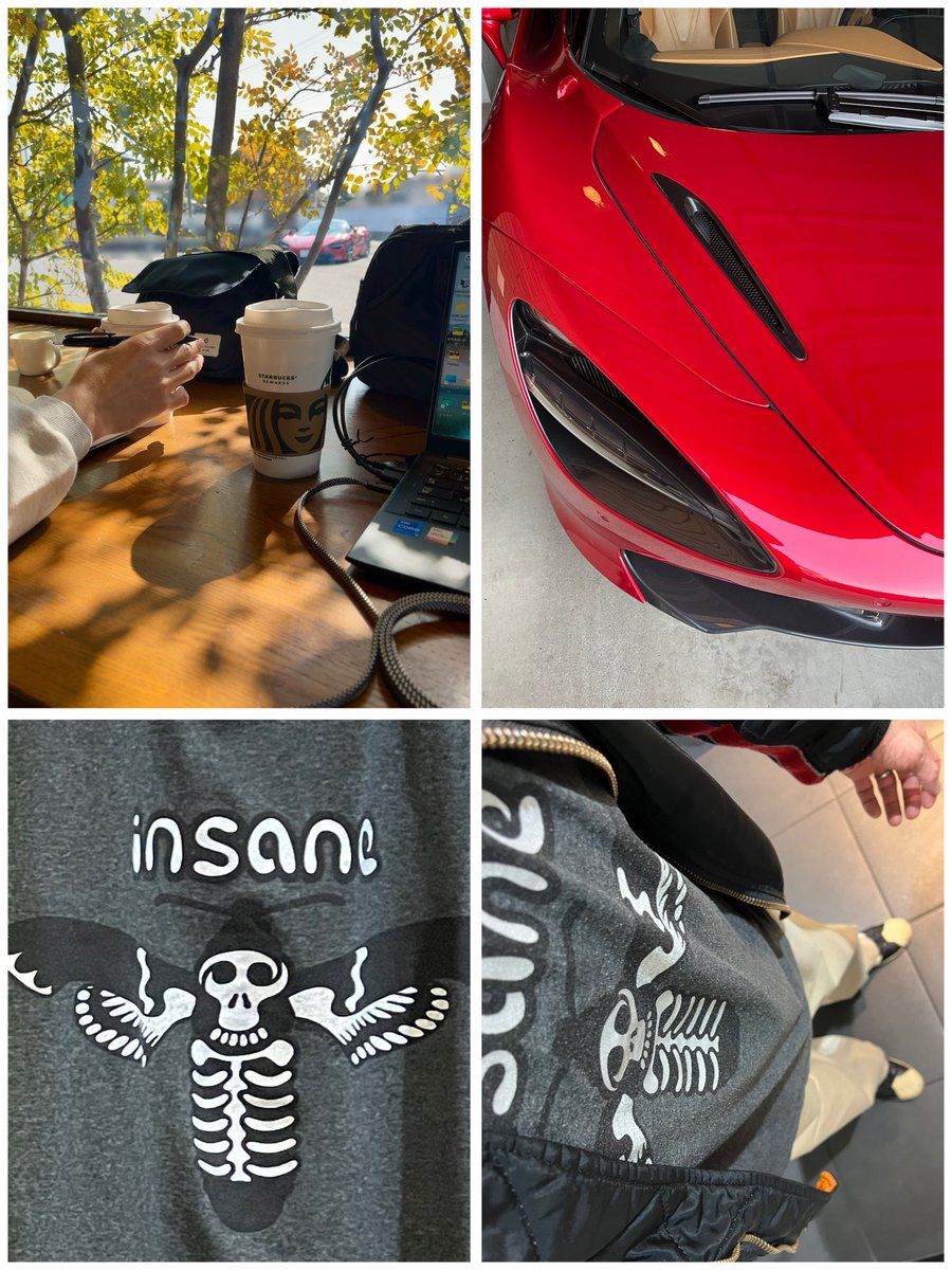 今日はポカポカですね。
今着てるのは、
insaneのロンT（’93年）に
Electric CottageのMA-1(‘95年？）。

日中は、
リアルで繋がってるクライアントさんと、
人生好転に向けたコンサル。

いよいよ、
思考が変わって
行動が変わり始めてきました！