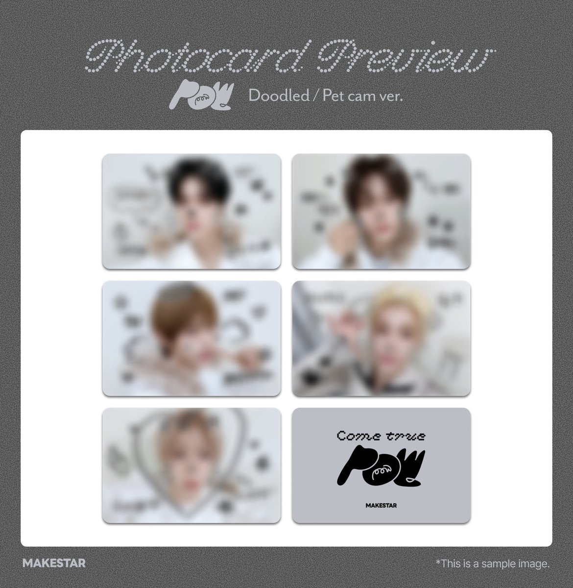 韓国対面サイン会＆ヨントン] #POW Single Album [COME TRUE