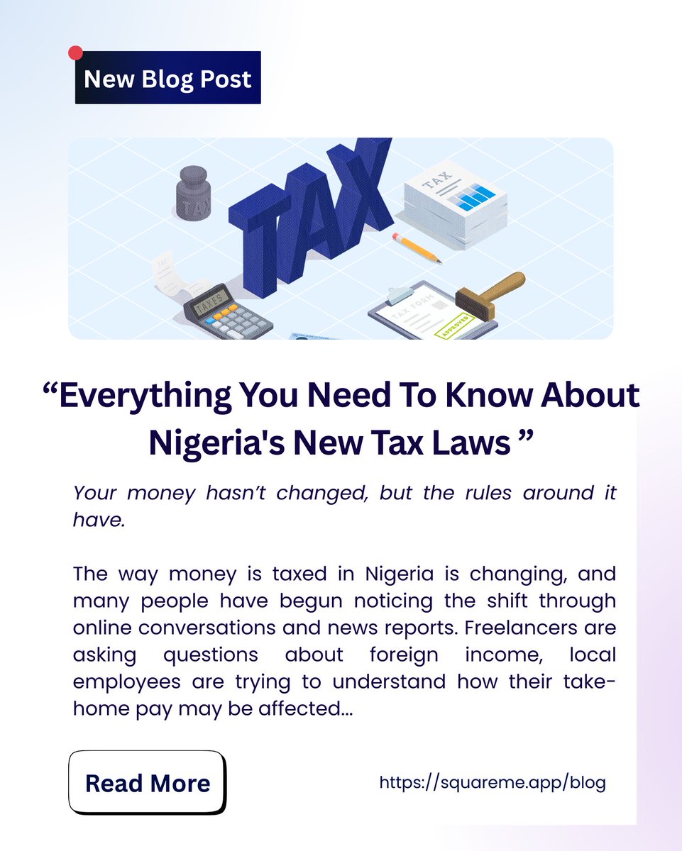 Wait… how much am I actually taking home now? 🤔

That’s the real question everyone wants answers to

Since the beginning of the year, information about Nigeria’s new tax laws has been everywhere, tweets, broadcasts, forwarded messages.

But how much of it is actually correct?