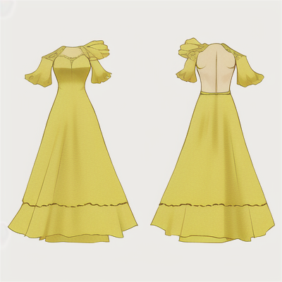 NastixDesign's tweet photo. ✨ Sunlit elegance in every line

All designs were created using Nastix Design — a digital tool that helps quickly visualize ideas and experiment with form.

Which version would you choose? 💛

#fashiondesign #dressdesign #yellowdress #digitalfashion #nastixdesign https://t.co/FuvH16Mtom