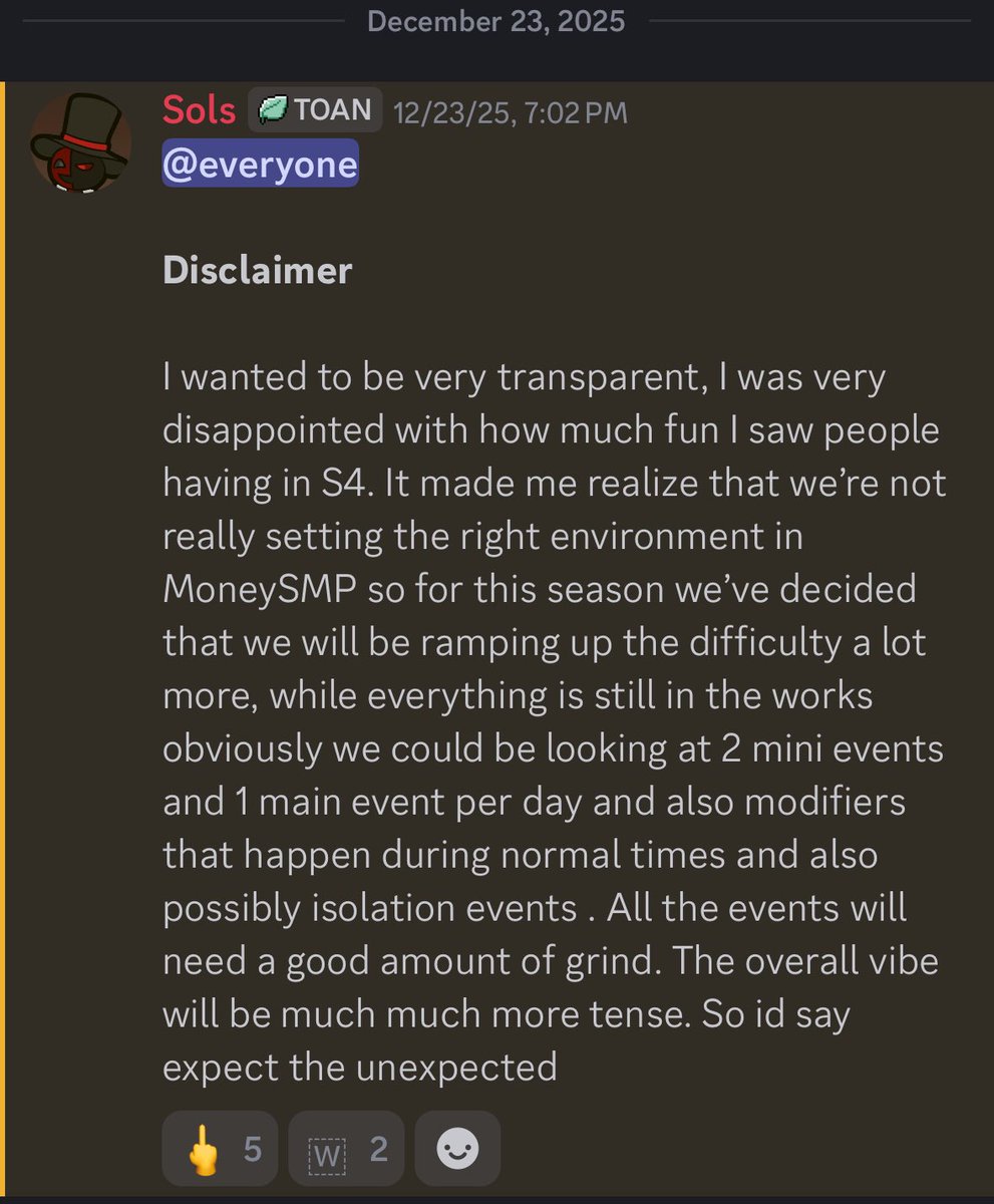 McSolsy #MoneySMP tweet media