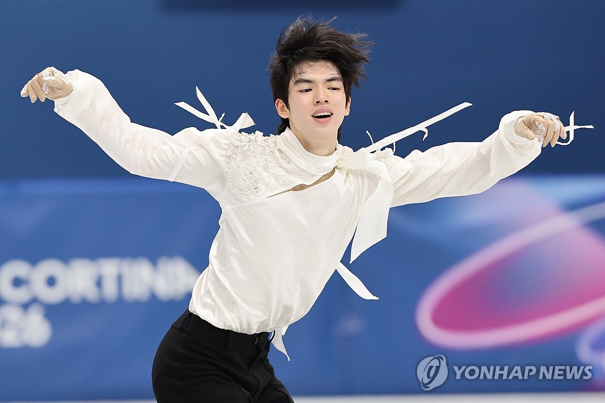 [260213] #JunhwanCha #차준환 during the men's singles free skate at the 2026 Milano-Cortina Winter Olympics

📸: Yonhap News